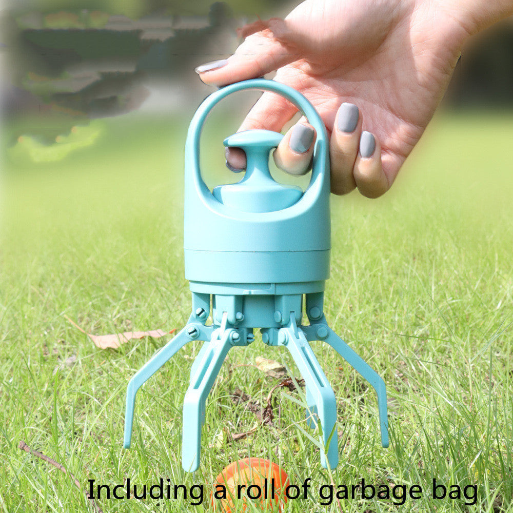 Portable Dog Pooper Scooper with Built-in Bag Dispenser & Eight-Claw Shovel - Cat&Dog Wonderland